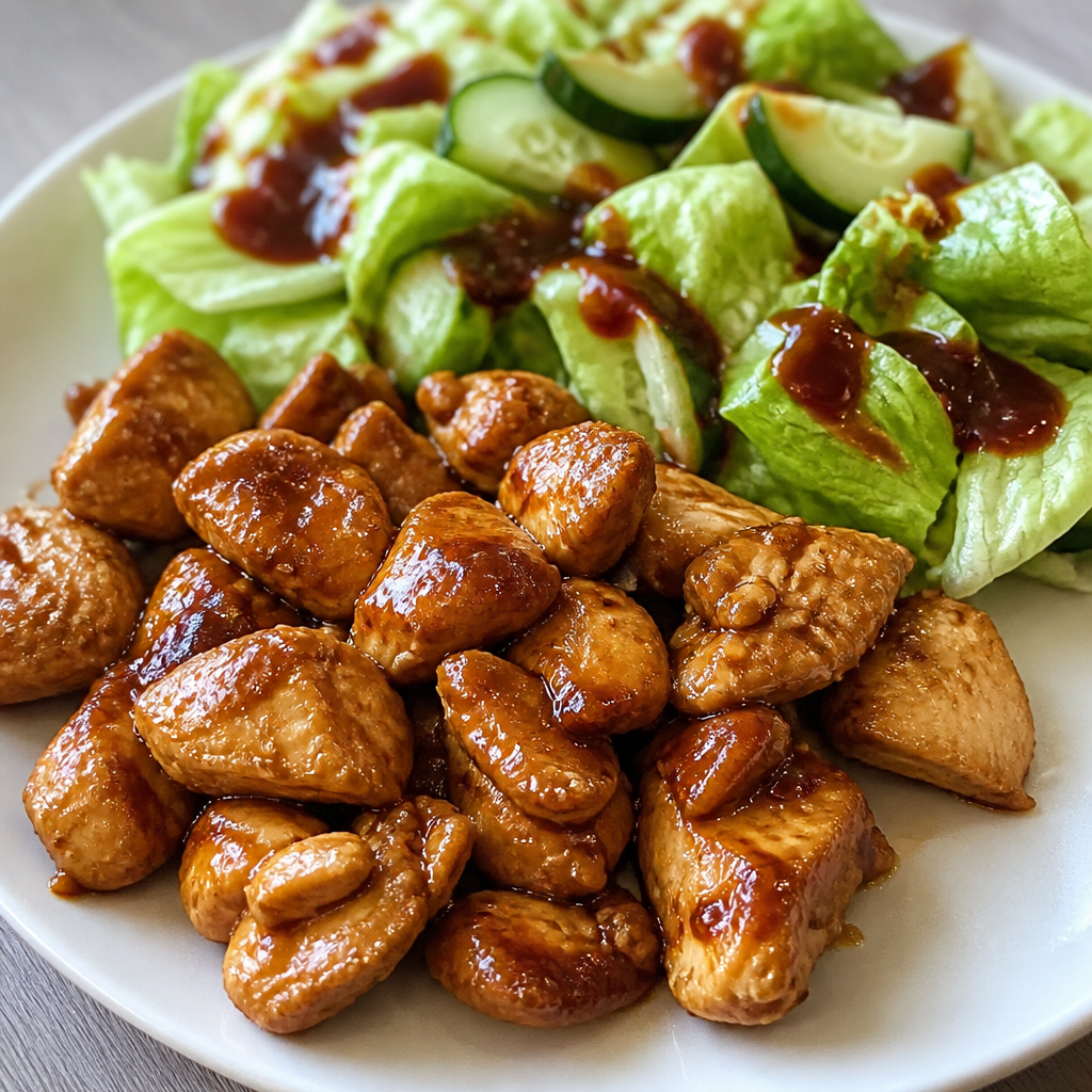 Photo of Pollo Teriyaki Con Ensalada Chipotle